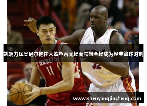 姚明力压奥尼尔抱住大鲨鱼瞬间场面震撼全场成为经典篮球时刻